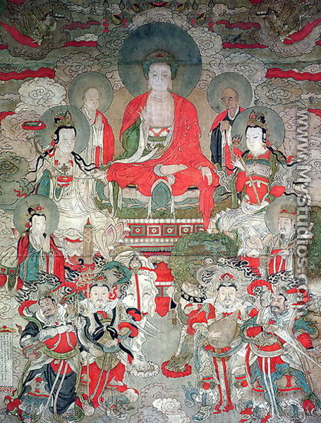 Buddhas, 1675 - Chinese School