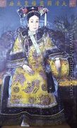 Portrait of the Empress Dowager Cixi (1835-1908) (2) - Chinese School