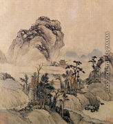 Mountain view - Chinese School, Ming Dynasty