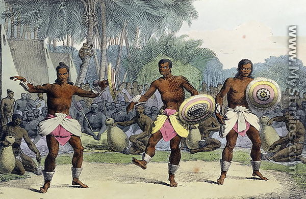 Natives of the Sandwich Islands Dancing, from 