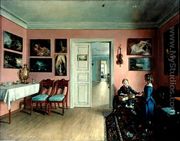 In the Artist's Room, 1855 - Iwan Chrutsky