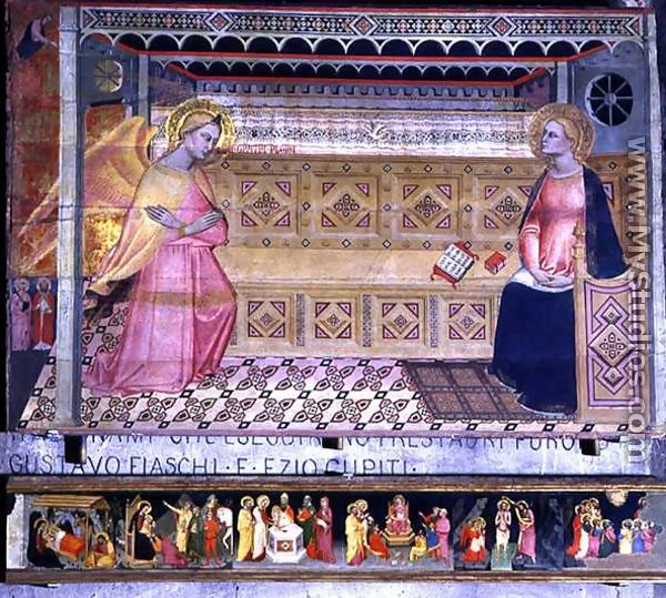 The Annunciation, 1360-80 - Jacopo di Cione