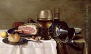 Still Life with Ham (2) - Pieter Claesz.