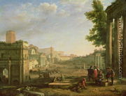 View of the Campo Vaccino, Rome, 1636 - Claude Lorrain (Gellee)