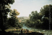 Wooded Landscape with a Brook, 1630 - Claude Lorrain (Gellee)