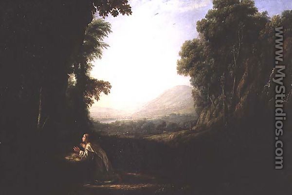 Landscape with the Repentant Magdalene - Claude Lorrain (Gellee)