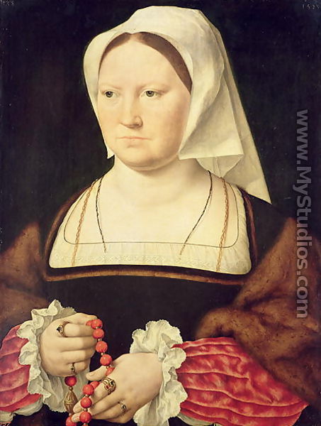 Portrait of a Woman, 1525 - Joos Van Cleve (Beke)