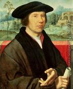 Portrait of a Man, 1528-29 - (attr. to) Cleve, Joos van
