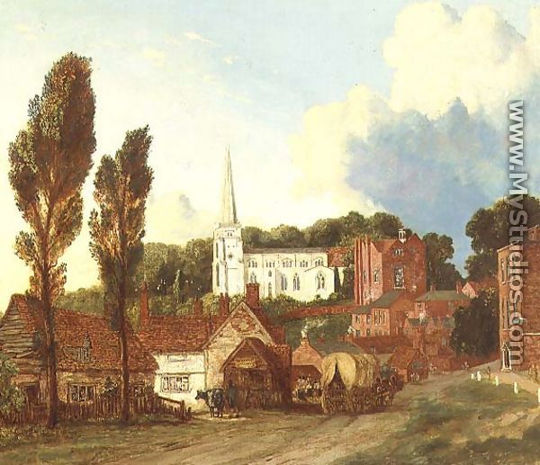A view of Harrow, with St. Mary