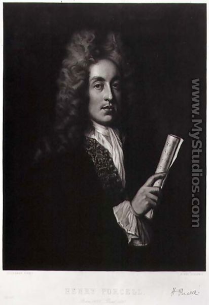 Portrait of Henry Purcell (1659-95) - Johann Closterman (after)
