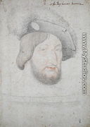 Portrait of Francois I (1494-1547) before 1525 - (studio of) Clouet