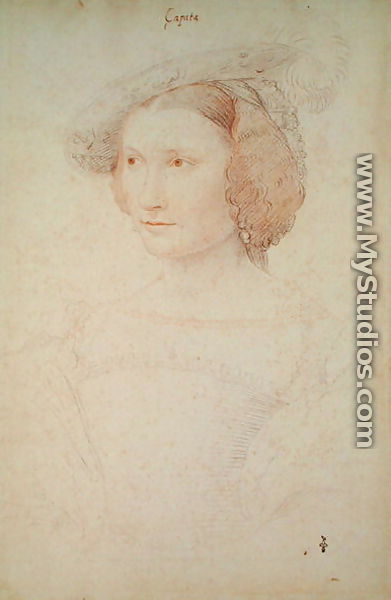 Dona Leonora de Sapata, c.1530-37 - (studio of) Clouet