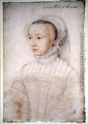 Marguerite de Lustrac (c.1520-74), wife of Jacques d'Albon, seigneur de Saint-Andre, marechal de France, c.1548 - (studio of) Clouet