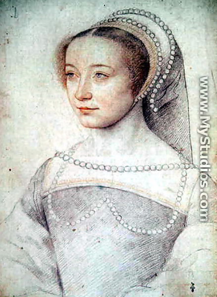 Unknown portrait of a Lady, probabely Lucrezia dei Rodolfi, dame d