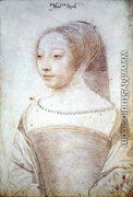 Louise de Clermont-Tallard (c.1518-c.1596) Duchess of Uzes, c.1535 - (studio of) Clouet