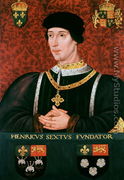 Portrait of Henry VI of England (1421-71) - (after) Clouet, Francois
