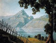 View of Lake Bourget - Louise Cochelet