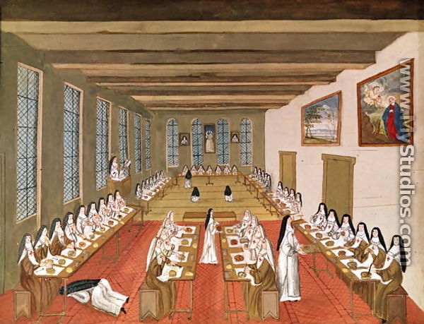 View of the Refectory, from 