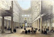 Design for the Royal Exchange-interior, looking west, 1840 - Charles Robert Cockerell