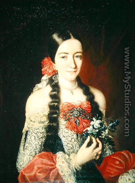 Dona Nicolasa Manrique de Mendoza y Velasco (1675-1710) c.1690-92 - Claudio Coello