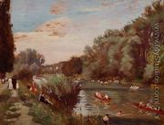 Rowing Boats on a River, 1931 - Emile Bernard
