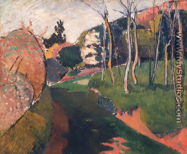 Landscape, Saint-Briac, 1889 - Emile Bernard