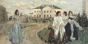 A Walk at Sunset, 1903 - Viktor Elpidiforovich Borisov-Musatov