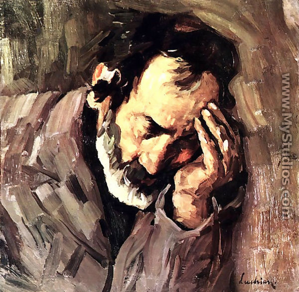 Old Man Nicolae the Fiddler, 1906 - Stefan Luchian