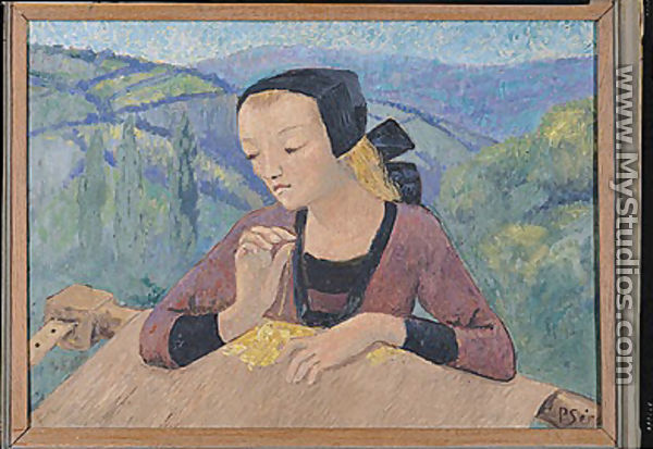 The Embroideress - Paul Serusier
