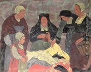 The Fabric Seller, c.1898 - Paul Serusier