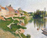 The River Bank, Petit-Andely, 1886 - Paul Signac
