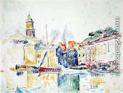 French Port of St. Tropez, 1914 - Paul Signac