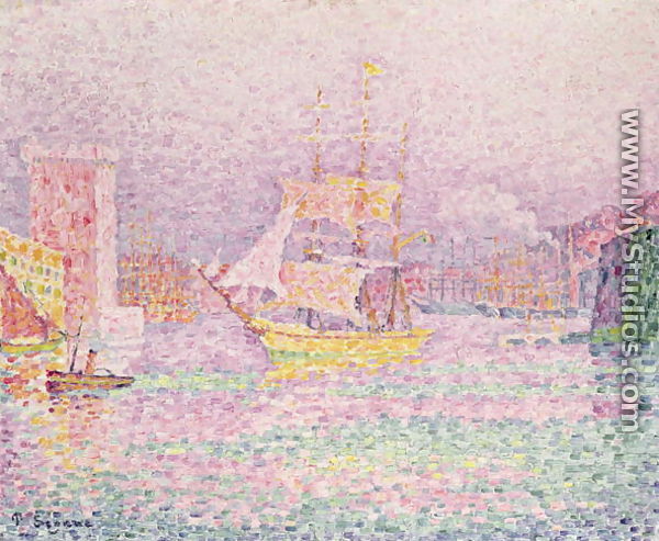 Port of Marseille, 1906-07 - Paul Signac