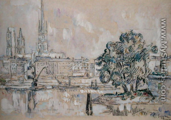 Rouen Cathedral - Paul Signac