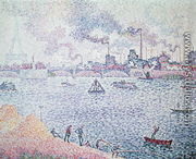 The Seine, Grenelle, 1899 - Paul Signac