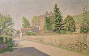 Chateau de Comblat, c.1887 - Paul Signac