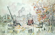 Paris - Floods, 1924 - Paul Signac