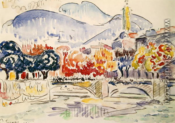 Le Paillon, Nice, 1921 - Paul Signac