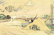 The Pile of Sand, Bercy, 1905 - Paul Signac