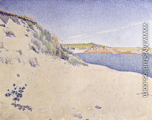 Sandy Seashore, 1890 - Paul Signac