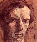 Self portrait, 1909 - Umberto Boccioni