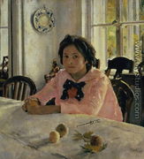 Girl with Peaches, 1887 - Valentin Aleksandrovich Serov