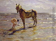 Bathing a Horse, 1905 - Valentin Aleksandrovich Serov