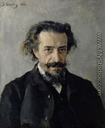 Portrait of Pavel Blaramberg (1841-1908) 1888 - Valentin Aleksandrovich Serov