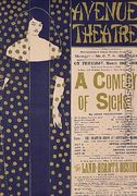 Poster advertising 'A Comedy of Sighs', a play, 1894 - Aubrey Vincent Beardsley