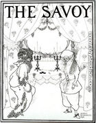 Title page from 'The Savoy' No. 1 and 2, 1896 - Aubrey Vincent Beardsley