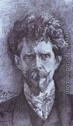 Portrait of Psychiatrist Fiodor Usoltsev, the Artist's Doctor, 1904 - Mikhail Aleksandrovich Vrubel