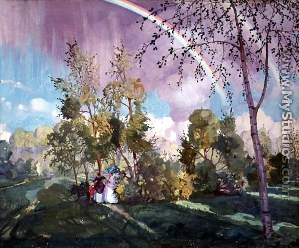 Landscape with a Rainbow, 1919 - Konstantin Andreevic Somov