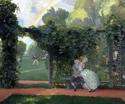The Ridiculed Kiss, 1908 - Konstantin Andreevic Somov