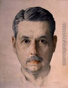 Self Portrait, 1921 - Konstantin Andreevic Somov